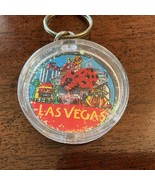 Vintage Las Vegas Sin City Travel Souvenir Keychain Key Chain FOB - $8.90