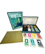 HTF - ACQUIRE 3M Bookshelf Game - Original Edition with WOODEN TILES - V... - £117.47 GBP