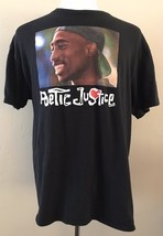 Poetic Justice Tupac Shakur Movie Black Graphics T-Shirt Size XL - $11.65