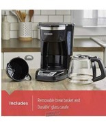 Black+Decker® Programmable Coffee Maker Black/Silver - $84.40 CAD
