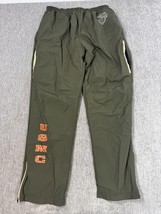 New Balance Marines Track Pants Mens Medium Olive Green USMC Athletic Tr... - $14.84
