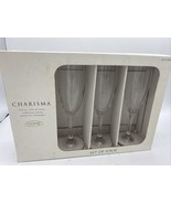 CHARISMA Traditional Clear Flute Glass 8 Inches 6 fl. oz. (HOME) Set of ... - £13.24 GBP