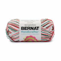 Bernat Handicrafter Cotton Yarn, Gauge 4 Medium Worsted, Mistletoe Ombre - $17.99