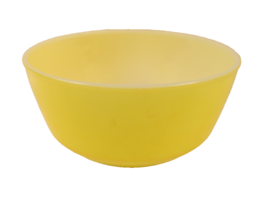 Vintage Anchor Hocking Oven Proof Ware 8.25 Inch Yellow Mixing Nesting Bowl - $23.42 CAD