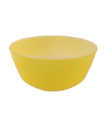 Vintage Anchor Hocking Oven Proof Ware 8.25 Inch Yellow Mixing Nesting Bowl - $16.99