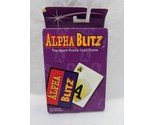 Alpha Blitz The Word Puzzle Card Game Sealed - $39.59