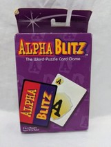 Alpha Blitz The Word Puzzle Card Game Sealed - $39.59