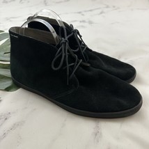 Cole Haan Mens Chukka Sneaker Boots Size 12 Black Suede Lace Up - £30.85 GBP