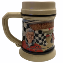 Budweiser Racing Bill Elliot &amp; Junior Johnson Beer Stein Mug Nascar 1993 3D - £36.26 GBP