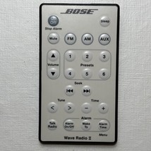 Original Bose Wave Radio II AWR1B1 AWR1B2 Music System Remote Control White OEM - £19.90 GBP