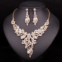 New Indian Bridal Jewelry Sets Wedding Party Costume Jewellery Womens Fashion Gi - £35.87 GBP