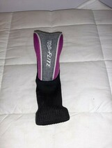 TOP FLITE Flawless Hybrid Golf Club Head Cover Gray &amp; Pink - $8.79