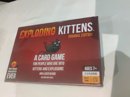 NEW Exploding Kittens Card Game Family Friendly Adult Party Board Games ... - $14.85
