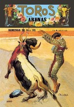 Barcelona: Toros en las Arenas by A. Gual - Art Print - £17.39 GBP+