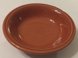 Fiesta Brick Red HLC USA Vintage 80s Fruit Dessert Lead Free Bowl Retired 5 1/4&quot; - $5.53