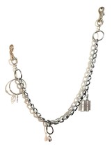 Waist Chain Heavy Steel Keys Chain Razor Grenade Skins Rocker Punk Ltd edition - £25.53 GBP