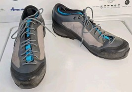 Arcteryx Acrux FL GTX Hiking Shoes Womens Size 9.5 Gray / Blue Gore-Tex EUC - $57.97