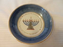 Celebrate The Miracle With Family And Friends Hanukkah Bowl Russ Berrie - $35.63