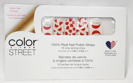 Color Street JUST BE CLAUS FDS582 Nail Polish Strips 16 Easy Peel Santa ... - $12.99