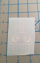 FREE SHIPPING|Five Nights At Freddy&#39;s|FNAF|Chika&#39;s Cupcake|Vinyl|Decal| ... - $2.97
