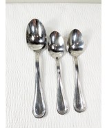 Vintage Sant Andrea Bellini spoon SET 3 total tablespoon &amp; smaller spoon... - $25.76 CAD