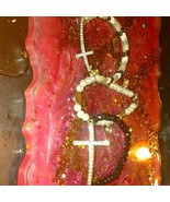 Lot of three Christian religious vintage bracelets - $450.36 MXN