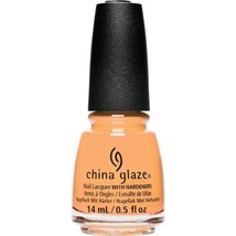 China Glaze Nail Lacquer, Tangerine Heat, 0.5 fl oz - £7.16 GBP
