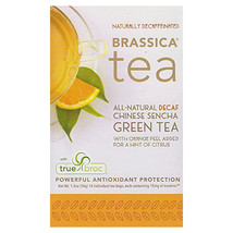 Brassica Tea Decaffeinated Green Tea with Trubroc, Orange, 16 Tea Bags - $11.15