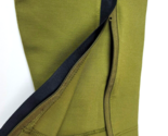 Women&#39;s Nike Running Yoga Pants Green w/Zipper Legs Tight Fit Tights Size S - $31.67