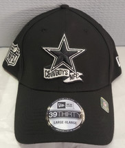 Dallas Cowboys New Era Nfl Sideline Black 39THIRTY Flex Hat - Nfl - £20.03 GBP