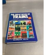 Vintage The Great Book Of Trains - 1987 - 300 Locomotives Color Illustra... - $183.04 MXN