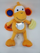 Discovery Toys Monkey See Monkey Do 12&quot; Plush Toy Birth- Preschool Activ... - £11.70 GBP