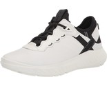 Ecco Women Low Top Luxe Sneakers ATH-1FW Size US 8 EU 39 White Black Lea... - $99.99