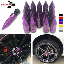 Racing Composite Anti Theft Wheel Lug Nut M12X1.5/M12X1.25 Spiked - £59.58 GBP+