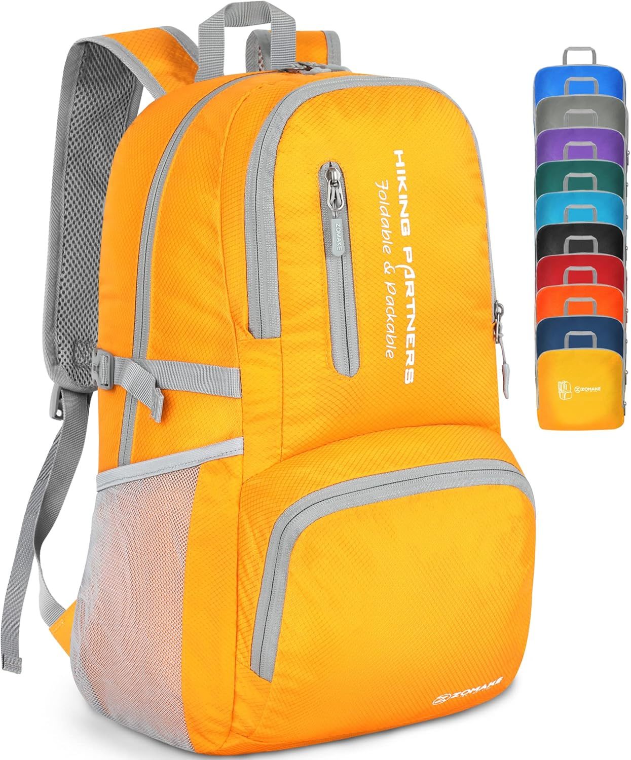 Zomake Compact Packable Backpack - 35L Foldable Hiking Backpacks Waterproof - $32.93