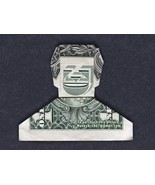 SMILING DUDE Money Origami Dollar Bill Man Guy Father Day Gift Cash Bank... - $49.00