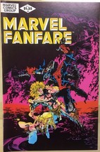 Marvel Fanfare #2 (1982) Marvel Comics Fantastic Four Spider-Man Ka-Zar Fine - £7.73 GBP