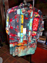 Robert Graham Boreal Classic Fit Short Sleeve Shirt Size  Large NWTS image 3