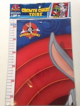 Looney Tunes Bugs Bunny Growth Chart Kid Size Ruler Height Wall 5&#39; 1.5m NEW - £4.63 GBP