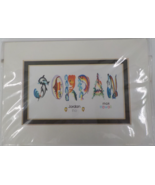 &quot;JORDAN IHO&quot; LETTER ART PRINT ARTIST MATTHEW MOK LONG FENG ZHI 5X7 OLIVE... - $9.99