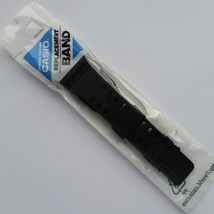 Genuine Replacement Watch Band 16mm Black Rubber Strap Casio GD-100MS-1 GD-100MS - £50.83 GBP