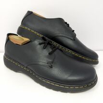Dr. Doc Martens Men’s Elsfield Oxford Sz 9 Black Leather  Lace Up Shoe R... - $59.35