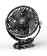 BIVBTP 12000mAh Clip on Fan 30H Longest Runtime, 8in Portable Fan Rechar... - $28.45
