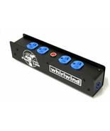 Whirlwind PL1-420BL Power Link AC Outlet Stringer Powercon to Edison Han... - $3,650.70 MXN