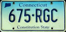 Connecticut License Plate - Steel - Pre-owned - $11.56