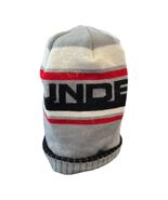 Under Armour OSFA Men’s Winter Beanie – Gray with Red, Black &amp; White Str... - $11.70