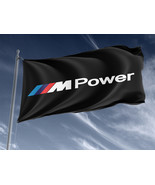 Flag BMW Power,Unique Design Print , Size - 3x5 Ft / 90x150 cm, Made in EU - $40.58 CAD