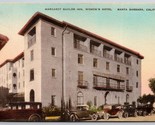 Margaret Baylor Inn Santa Barbara CA UNP Hand Colored Albertype Postcard... - $70.24