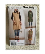 Simplicity Dottie Angel Slip Wrap Dress Misses sewing pattern 8186 sz12-... - £11.67 GBP