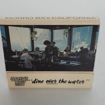 Vintage Matchbook Harbor Hut Embarcadero Morro Bay CA Cigarette Matches ... - $6.44